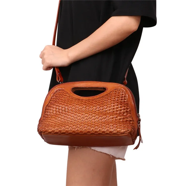 Vintage Womens Boho Leather Shoulder Bag Crossbody Handbags for Women