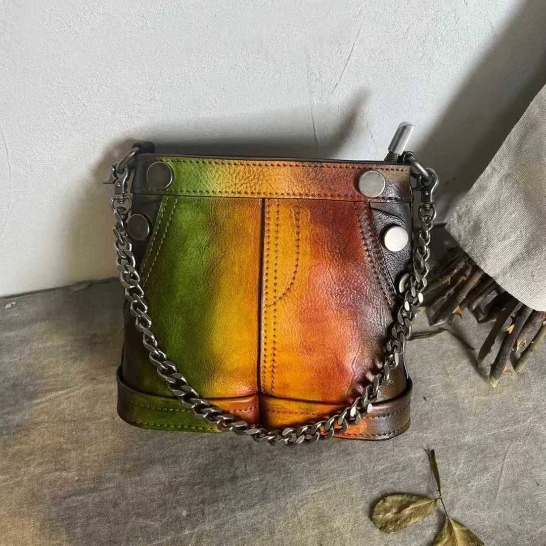 Vintage Womens Mini Shoulder Purse Black Side Bag