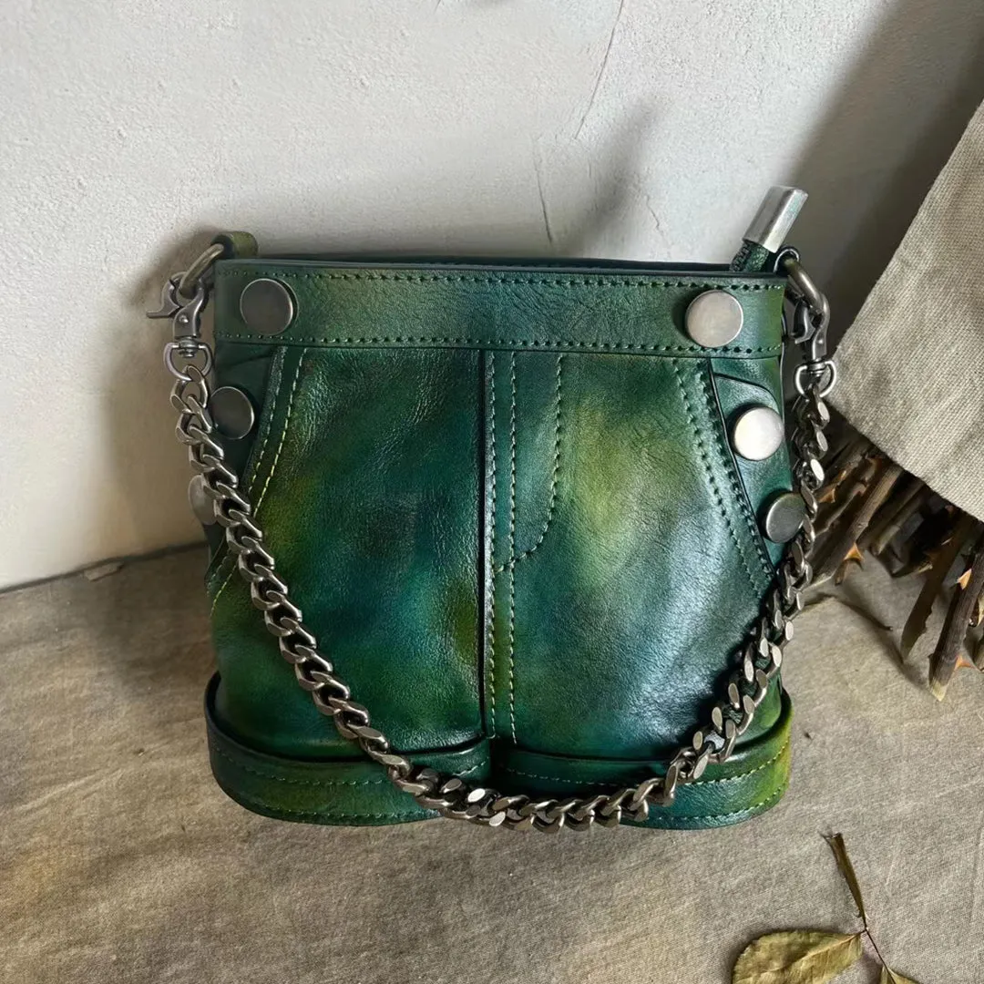 Vintage Womens Mini Shoulder Purse Black Side Bag