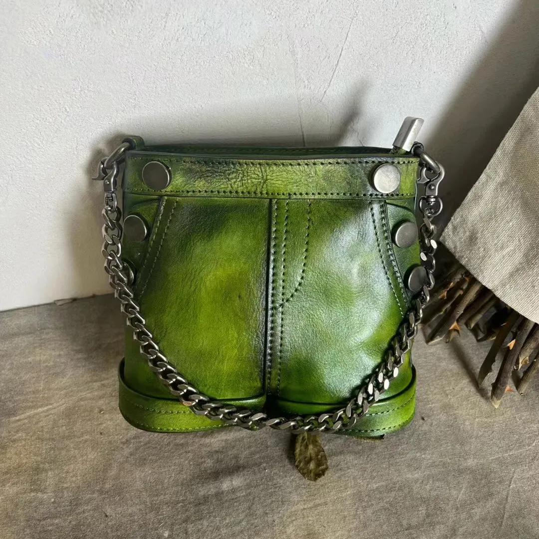 Vintage Womens Mini Shoulder Purse Black Side Bag