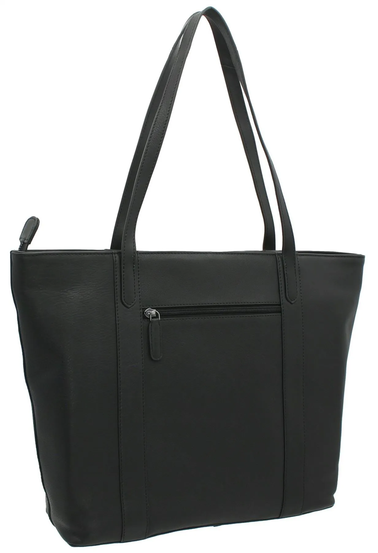Visconti Platinum Collection Sofia 13in Laptop Leather Tote PLT20