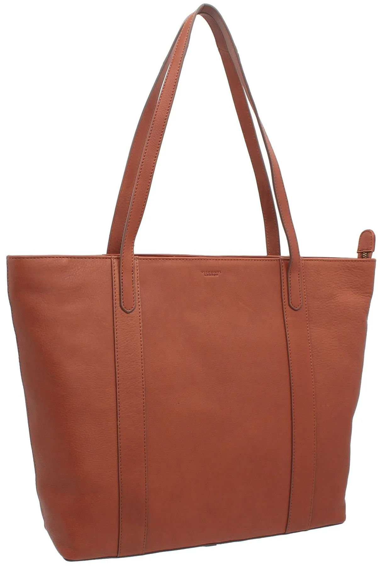 Visconti Platinum Collection Sofia 13in Laptop Leather Tote PLT20