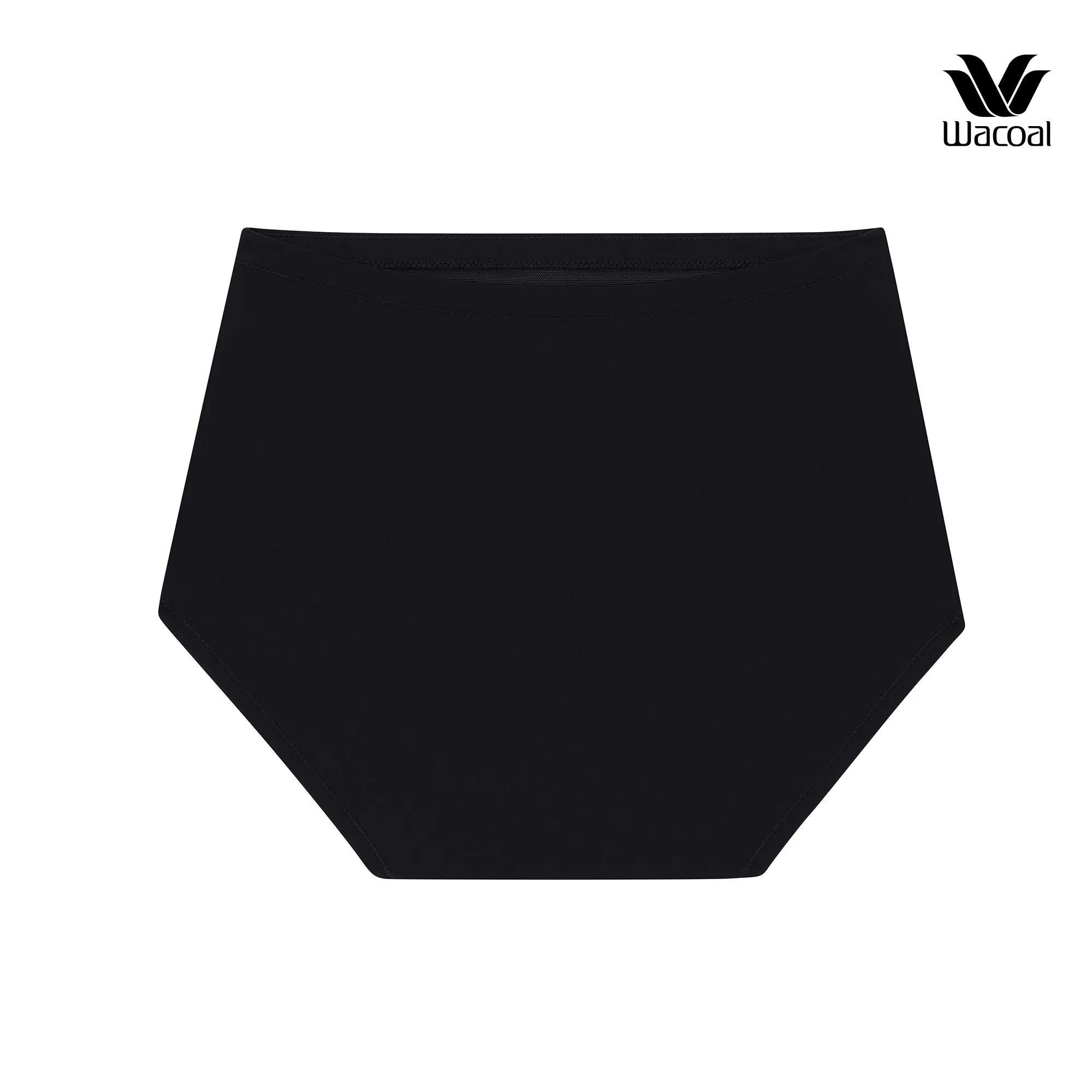 Wacoal H-fit secret support กางเกงในกระชับหน้าท้อง รูปแบบเต็มตัว (SHORT) รุ่น WU4959  สีดำ (BL)