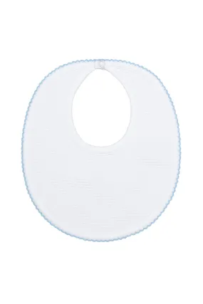 White Bubble Baby Bib